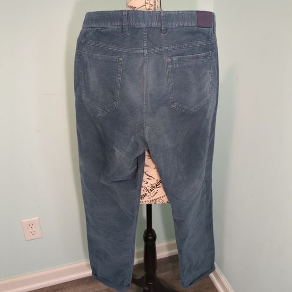 HILTL Beinkultur Seit 1955 Blue Regular Fit Pants 36 X 34 corduroy - Picture 2 of 8